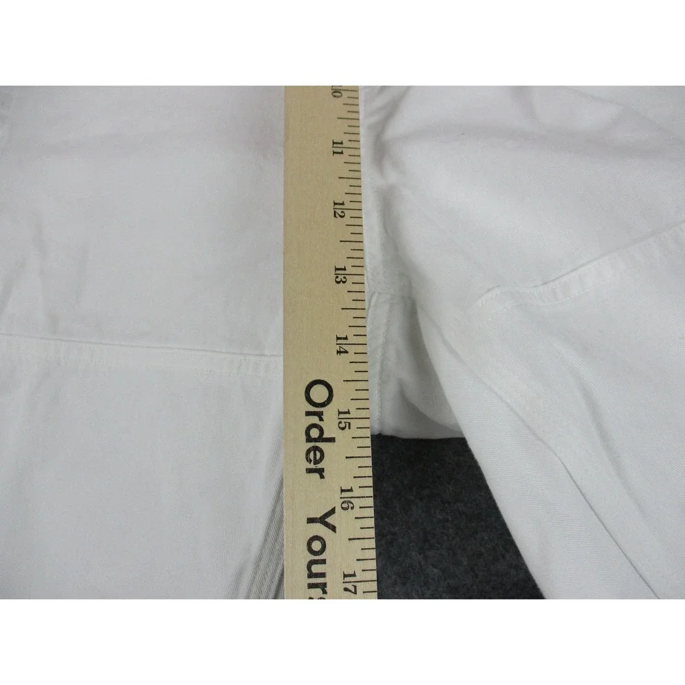 Polo Ralph Lauren Shorts Mens 38 White Canvas Cargo Pockets Chino Classic 10